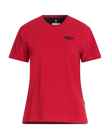 AERONAUTICA MILITARE Basic T-Shirt Pink 92% Cotton, 8% Elastane