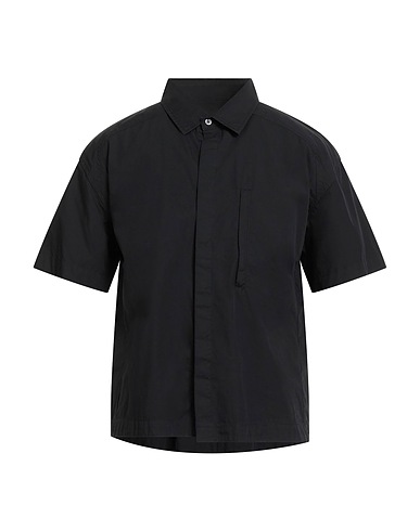 ENTIRE STUDIOS Solid colour shirt Black 100% Cotton