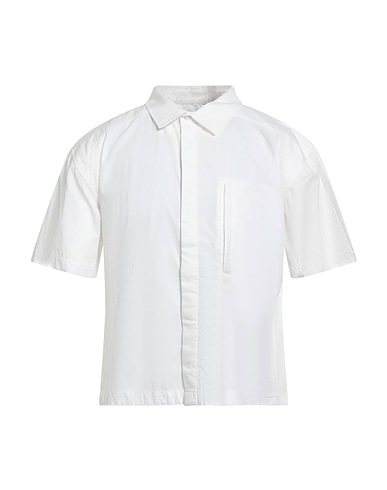 ENTIRE STUDIOS Camicia tinta unita Off white 100% Cotone