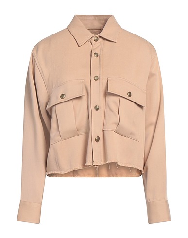 PHILIPPE MODEL Solid color shirts & blouses Sand 100% Lyocell