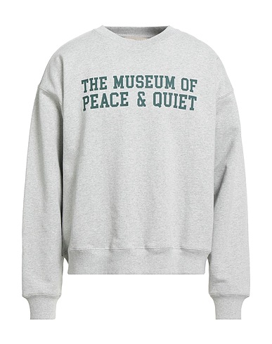 MUSEUM OF PEACE & QUIET Sweatshirt Grey 100% Cotton