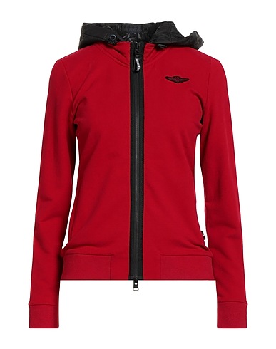 AERONAUTICA MILITARE Sudadera Rojo 95% Algodón, 5% Elastán