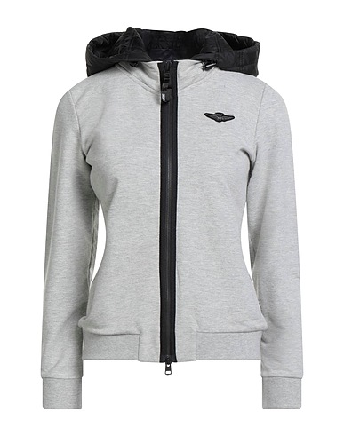 AERONAUTICA MILITARE Sudadera Gris 95% Algodón, 5% Elastán