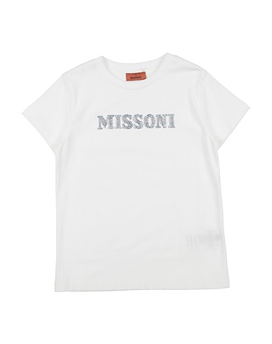 MISSONI KIDS T-shirt White 100% Cotton