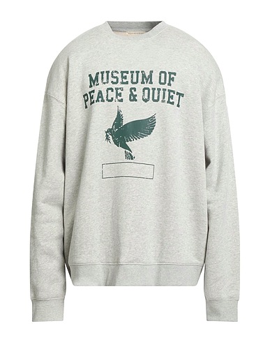 MUSEUM OF PEACE & QUIET Sweatshirt Grey 100% Cotton