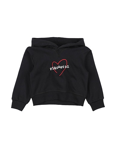 DSQUARED2 Sweatshirt Schwarz 100% Baumwolle