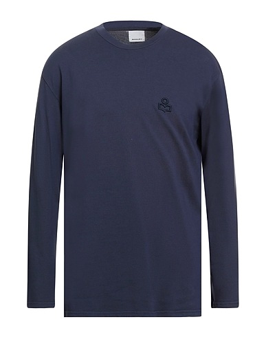 ISABEL MARANT Basic T-shirt Navy 100% Cotton