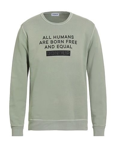 DONDUP Sweatshirt Sage green 100% Cotton