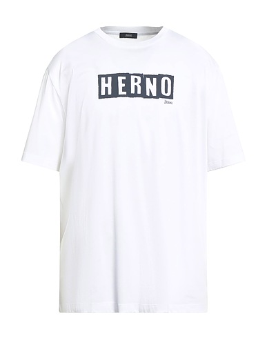 HERNO T-shirt White 100% Cotton