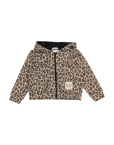 N°21 Sweatshirt Light brown 100% Cotton