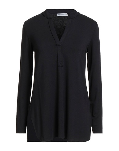 MAÏDA MILA T-shirt Nero 95% Viscosa, 5% Elastan