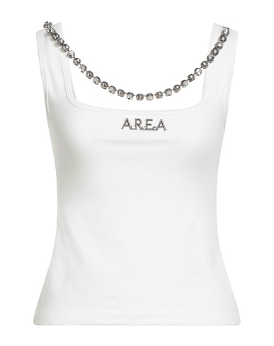 AREA Top Ivory 94% Cotton, 6% Elastane