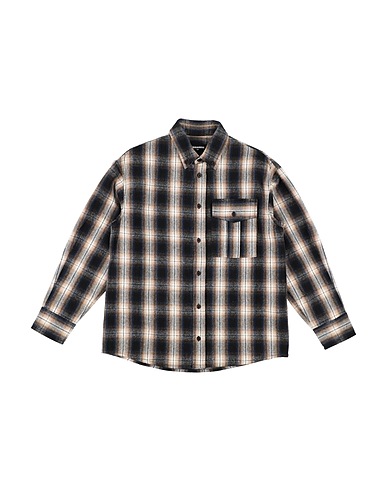 DSQUARED2 Patterned shirt Black 100% Cotton