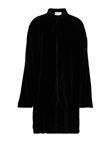KILTIE Solid colour shirts & blouses Black 69% Viscose, 25% Polyamide, 6% Elastane