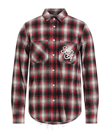 AMIRI Checked shirt Red 100% Cotton