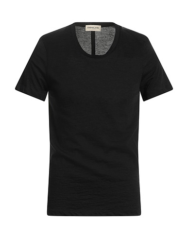 EXEMPLAIRE Basic T-shirt Black 100% Cashmere