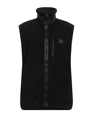 RAINS Weste Schwarz 100% Polyester