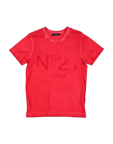 N°21 T-shirt Red 100% Cotton