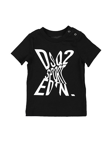 DSQUARED2 T-Shirt Schwarz 100% Baumwolle