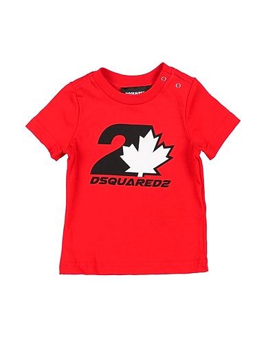 DSQUARED2 T-shirt Rosso 100% Cotone