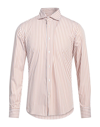 ADB 69 Striped shirt Brown 100% Cotton