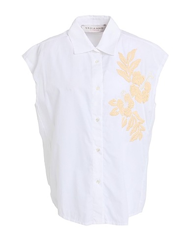 ERMANNO FIRENZE Shirts White 100% Cotton