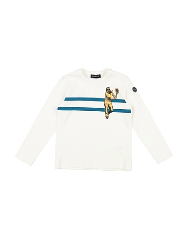 MONNALISA T-shirt Ivory 96% Cotton, 4% Elastane