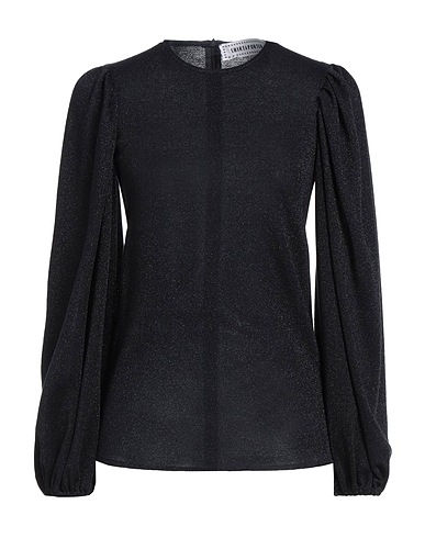 SHIRTAPORTER Top Schwarz 66% Viskose, 30% Polyester, 4% Elastan