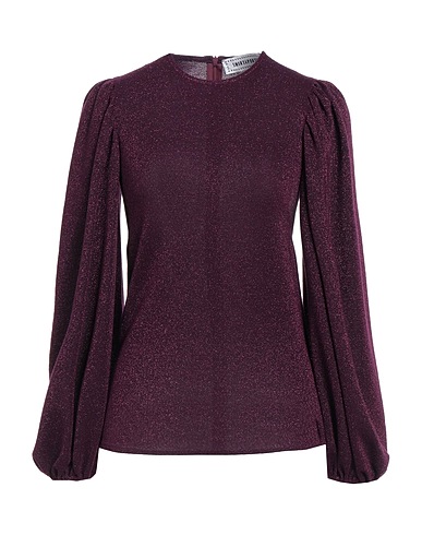 SHIRTAPORTER Top Purple 66% Viscose, 30% Polyester, 4% Elastane