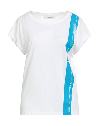 LIVIANA CONTI T-shirt White 100% Cotton