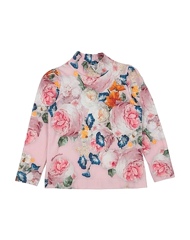 MONNALISA T-shirt Antique rose 93% Cotton, 7% Elastane