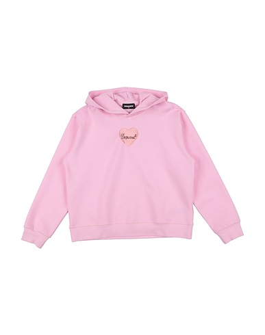 DSQUARED2 Hooded track jacket  Pink 70% Rayon, 25% Nylon, 5% Elastane