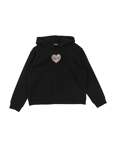 DSQUARED2 Sweatshirt Black 70% Rayon, 25% Nylon, 5% Elastane
