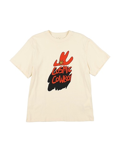 STELLA McCARTNEY KIDS T-shirt Cream 100% Cotton