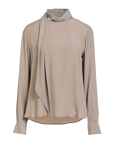 OTTOD'AME Top Grey 70% Acetate, 30% Silk