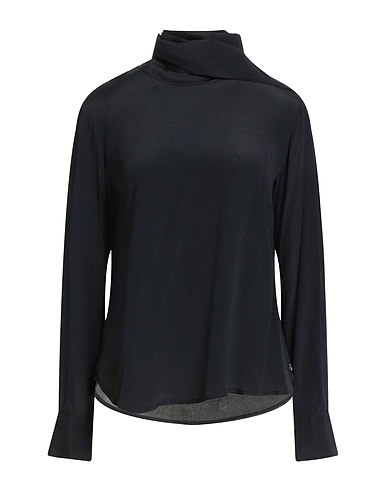 OTTOD'AME Top NERO 70% Acetate, 30% Silk