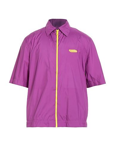 GIVENCHY Solid colour shirt Purple 100% Polyester