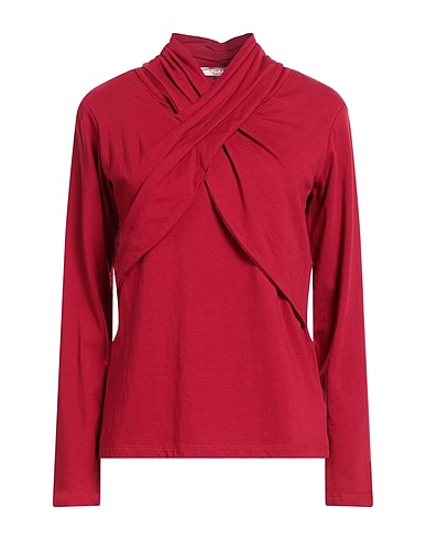 ROSÉ A POIS Top Brick 92% Cotton, 8% Elastane