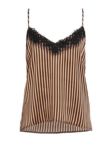 SHIRTAPORTER Cami Camel 97% Viscose, 3% Elastane, Polyester