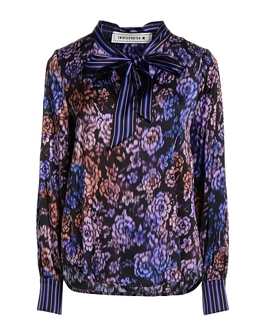 SHIRTAPORTER Top Purple 97% Viscose, 3% Elastane