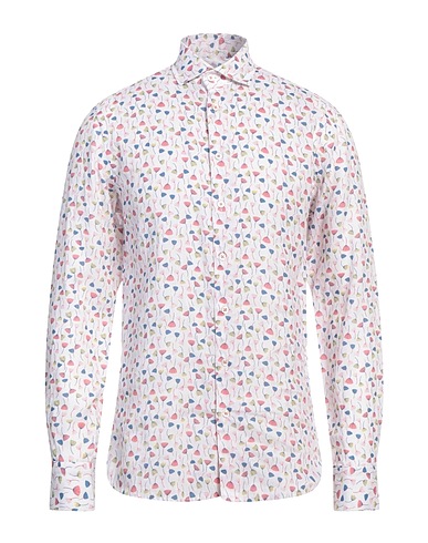 BASTONCINO Linen shirt White 100% Linen