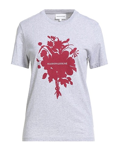 MAISON KITSUNÉ T-shirt Grey 100% Cotton