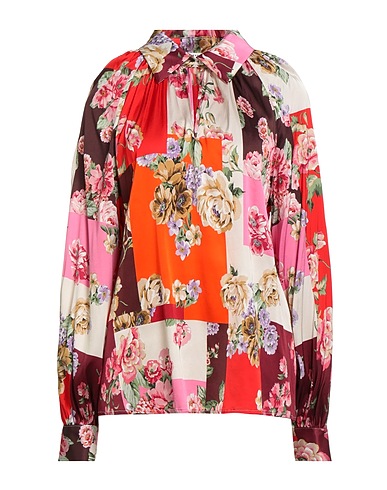 SHIRTAPORTER Top Burgundy 97% Viscose, 3% Elastane
