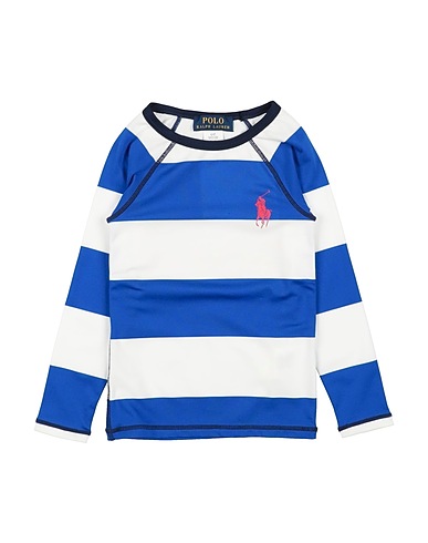 POLO RALPH LAUREN T-shirt Blue 96% Polyester, 4% Elastane