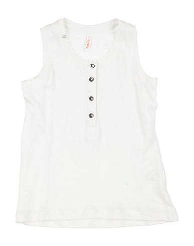 SUN 68 T-shirt Ivory 100% Linen