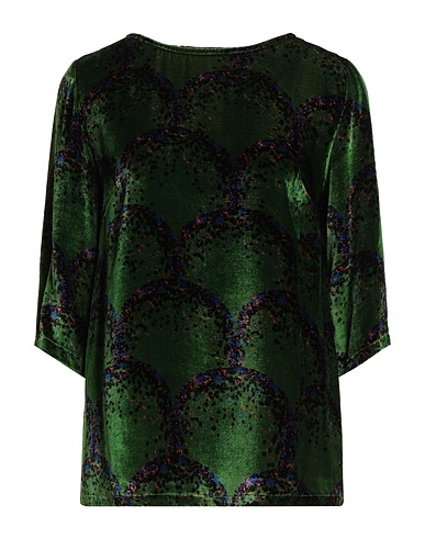 SIYU Top Green 82% Viscose, 18% Silk