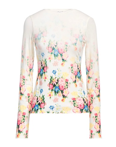LOEWE T-shirt Off white 92% Modal, 8% Elastane