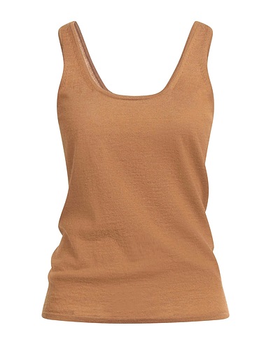 MAX MARA Top Cammello 100% Cachemire