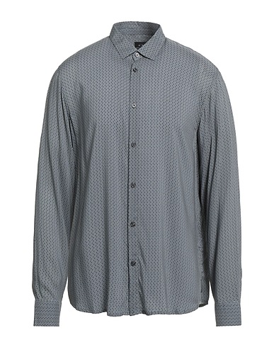 ARMANI EXCHANGE Patterned shirt Military green 100% Viscose