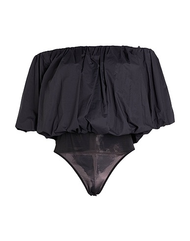 IMPERIAL TOPWEAR Black 100% Cotton, Polyamide, Elastane